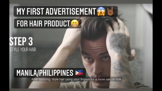 MY FIRST ADVERTISEMENT / video shoot / Manila