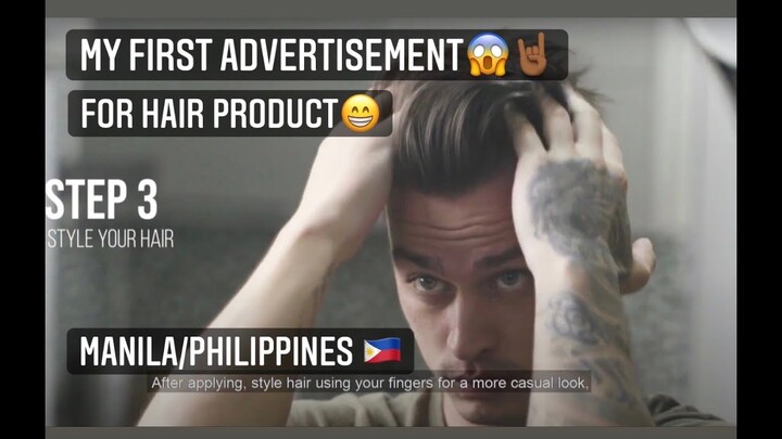 MY FIRST ADVERTISEMENT / video shoot / Manila