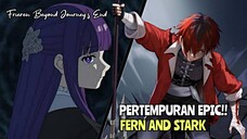 Pertarungan Epic!! Fern and Stark Vs Lugner and Linie | Frieren Beyond Journey's End