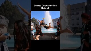 Zenitsu has NO ROOTS #nezukochan #demonslayer #anime #kimetsunoyaiba