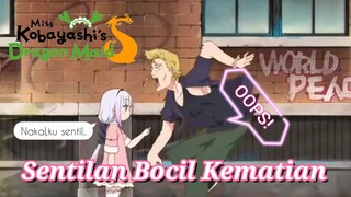[Fandub Indonesia] Kobayashi-san Chi No Maid Dragon ~ Sentilan Bocil Kematian