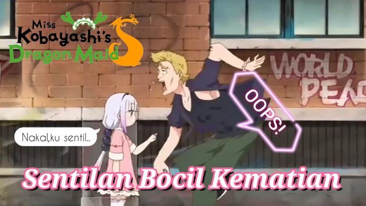 [Fandub Indonesia] Kobayashi-san Chi No Maid Dragon ~ Sentilan Bocil Kematian