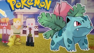 Minecraft Pokémon Reforged Multiplayer Survival 1 menangkap Elf Mongoose Slash yang langka di awal.