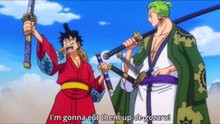 Luffy and Zoro fight together (part 2)