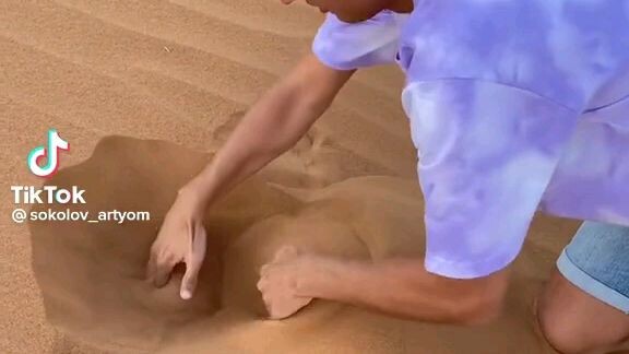 guy on a desert