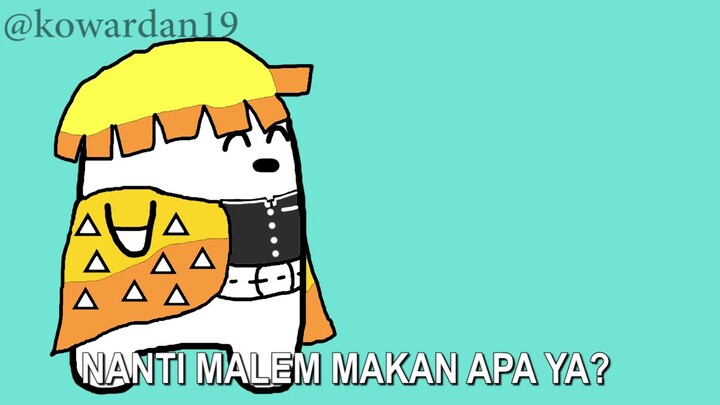Zenitsu disengat lebah