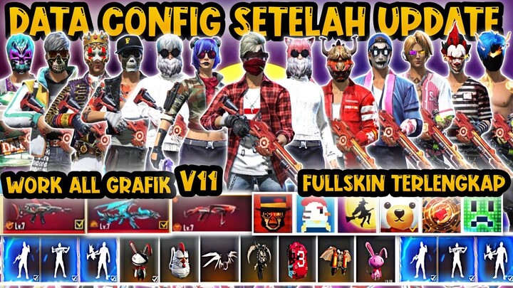 SETELAH UPDATE❗ DATA CONFIG VVIP FREE FIRE MAX❗CONFIG FF TERBARU 2022❗ SETELAH UPDATE V11❗CONFIG FF