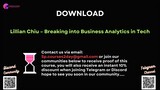 [COURSES2DAY.ORG] Lillian Chiu – Breaking into Business Analytics in Tech