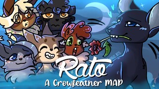 🐀 Rato 🐀 Warrior Cats, Crowfeather COMPLETE BRAZILIAN MAP