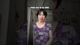 Phong cách với mẹ chồng ￼