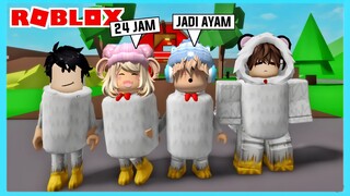 24 Jam Menjadi Ayam Di Roblox Brookhaven ft @Shasyaalala