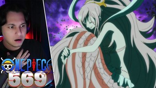 SHIRASHOSHI IS POSEIDON | One Piece Episode 569 Reaction