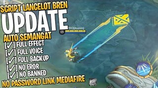 Update!! Script Skin Lancelot Bren Esport Full Efeect No Password Patch Terbaru | Mobile Legends