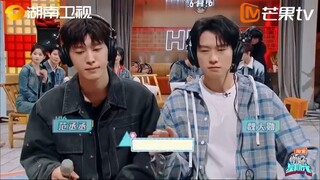 #YangZi and #FanChengCheng for Hello Saturday. Promotion of #LoveEndures which will start tonight.