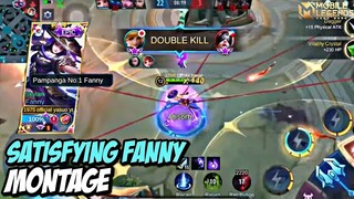 SATISFYING & BEST MOMENTS!! FANNY RANKED MONTAGE | MLBB