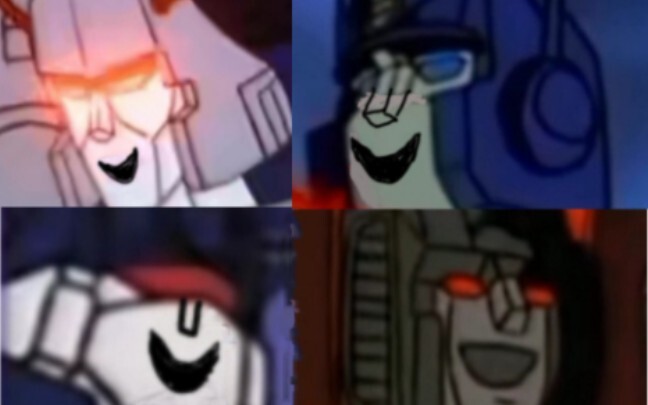Transformers G1 All the Ghostly Laughter [Original English + Chinese Dubbing] Duration 7 and a half 