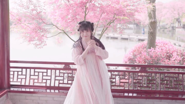 【กระต่ายน้อย】สายลมฤดูใบไม้ผลิพัดผ่านดอกแอปเปิลป่า ❀ผีเสื้อแห่งความฝันที่เมามายราวกับนางฟ้าแสนสวย【ของ