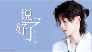 ซับไทยเพลง《说好了》|“Say Okay” ขับร้องโดย จางเจ๋อฮั่น