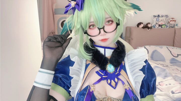 I’m taking on the cutest Tsurara cosplay challenge on the entire internet! (But don’t tell anyone I 