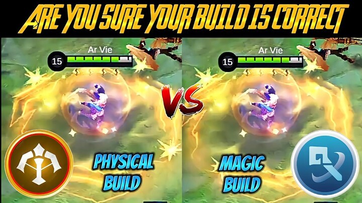 Best Build for Hero Joy 😱🔥 Physical Build Vs Magic Build