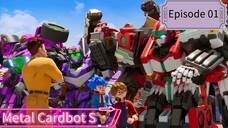 Metal Cardbot S (Episode 01) Metal Cardbot Awankes from the Stone Tablet?!