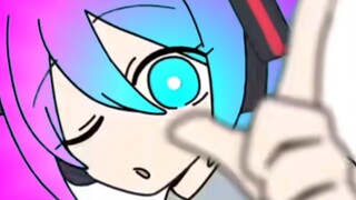Miku Miku oo ee oo but gradient color