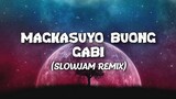 Magkasuyo Buong Gabi Cover ( DJ Adrian and DJ Dino Remix ) Slowjam Remix 2021