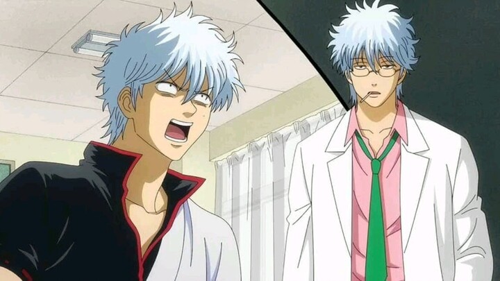 Sakata Gintoki x Sakata Ginpachi 🤍🤍