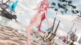 【原神mmd】夏日限定，神子🥵