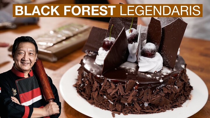 BLACK FOREST CAKE DENGAN COKLAT PILIHAN #CaraMembuat