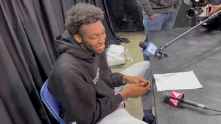 James Wiseman on his first game in 11 months: