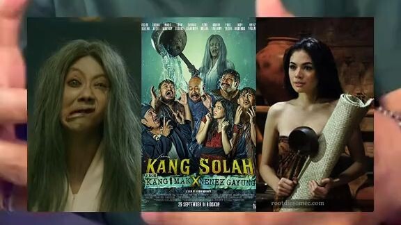 Film horor komedi bertabur bintang ini sih. KANG SOLAH FROM KANG MAK X NENEK GAYUNG