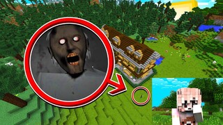 บินโดรนเล่น!! ดันเจอ ผียายแกรนนี่น่ากลัว!!! อยู่ที่บ้านร้าง (Minecraft Granny)