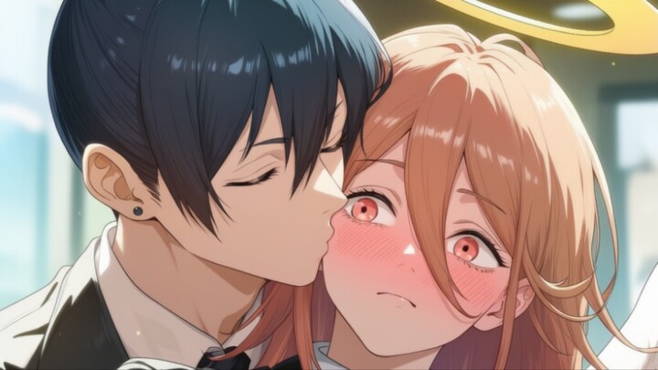Aki and death Angel romance😩😭😭