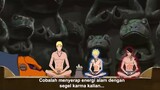 Boruto kawaki bersembunyi dan berlatih di gunung myoboku bersama Naruto untuk bersiap melawan Code