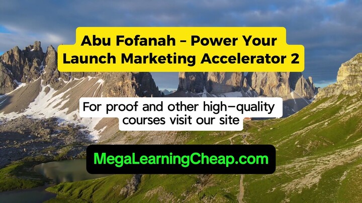 Abu Fofanah – Power Your Launch Marketing
