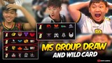 [CUT] M5 GRAND CHAMPIONSHIP GROUP DRAW and WILD CARD . . . 🤯