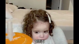 妈妈测试珍珠奶茶控的宝宝