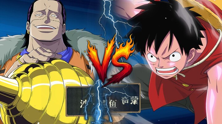 LUFFY GEAR 2 vs CROCODILE!!!!  - ONE PIECE : AMBITION
