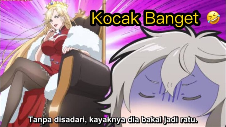 Okiraku Ryoushu no Tanoshii Ryouchi Bouei Episode 9: Kocak Banget Ratu Satu Ini