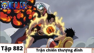 One Piece Tập 882 - Trận chiến thượng đỉnh - Tóm Tắt Anime