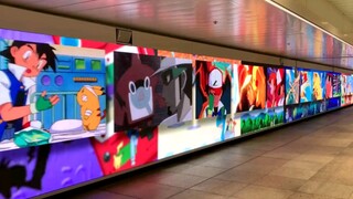 JR Shinjuku Station "Aim to be a Pokémon Master" final episode adverti*t, review of the past OPE