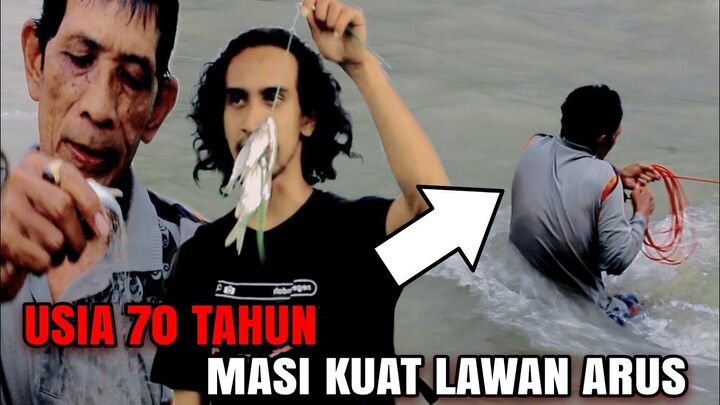 KAKEK 70 TAHUN VS ARUS DERAS | Ikut Aktivitas Warga Perkampungan Kadupandak Cianjur