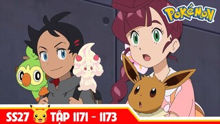 Review phim Pokemon SS25 TẬP 1171 - 1173 I Đột kích, tín đồ pokemon xanh