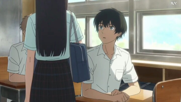 Lewat membuat cowok ini terpana