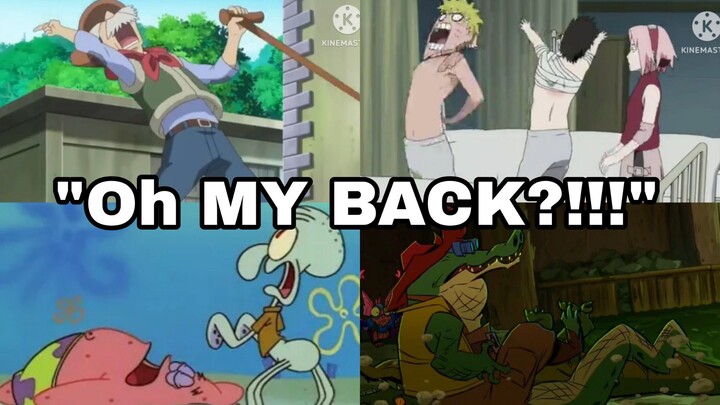 " Oh My Back!" Compilation By EJA