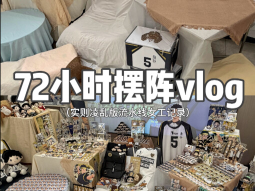 The Daily Life of a 2D Anime Factory Worker / A Semi-Immersive 72-Hour Grid Layout Vlog…