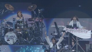 Poppin'Party RAISE A SUILEN - Tokimeki EXPOSE 'Burn out!!!'「BanG Dream! 11th☆LIVE "GALAXYtoGALAXY"」