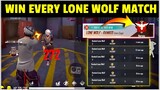 Secrets On How To Win Every Lone Wolf Rank Match | Lone Wolf Rank Up Tips and Tricks Free Fire