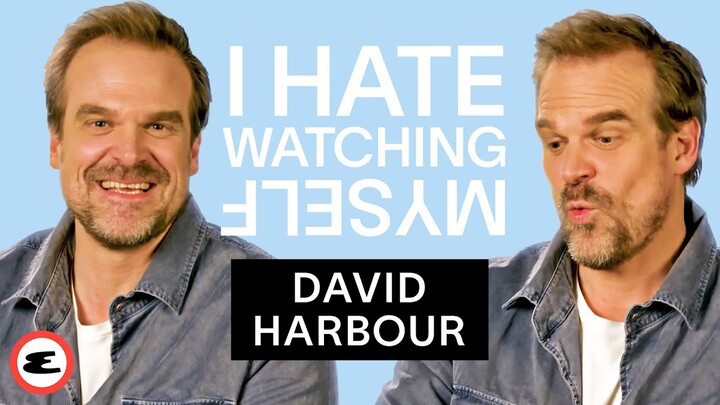 David Harbour Thought 'Stranger Things' Would "Never Stick" | I Hate Watching Myself | Esquire